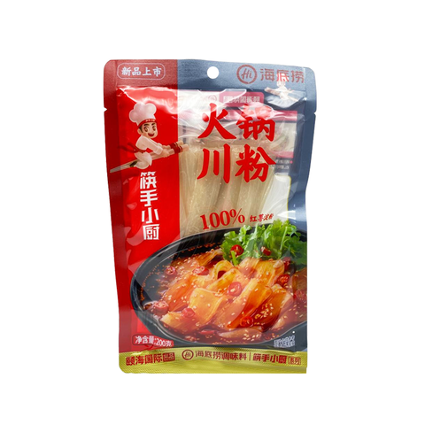 Лапша бататовая ШИРОКАЯ, 200 г / Haidilao