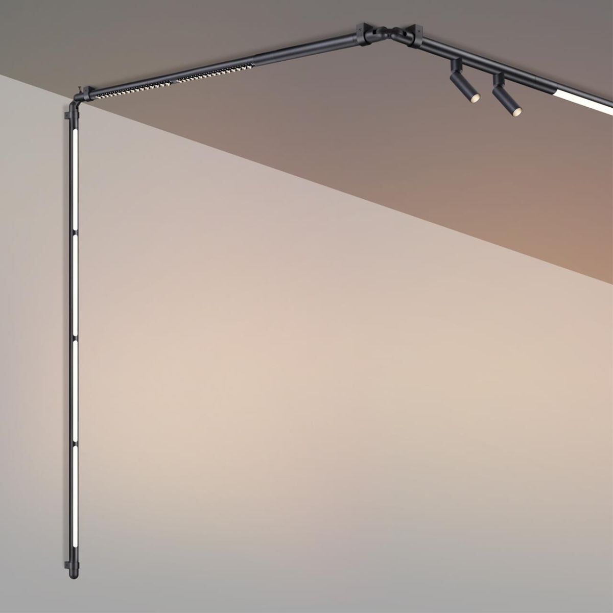 Трековый светодиодный светильник Novotech Konst Glat 359365