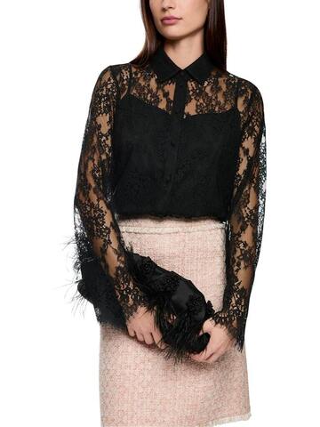 Marc Cain Glam Блуза кружевная