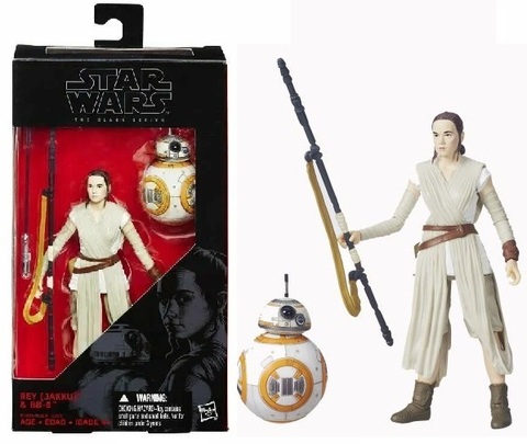 Фигурка Рей и БиБи-8 Пробуждение силы Black Series