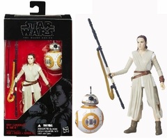 Фигурка Рей и БиБи-8 Пробуждение силы Black Series