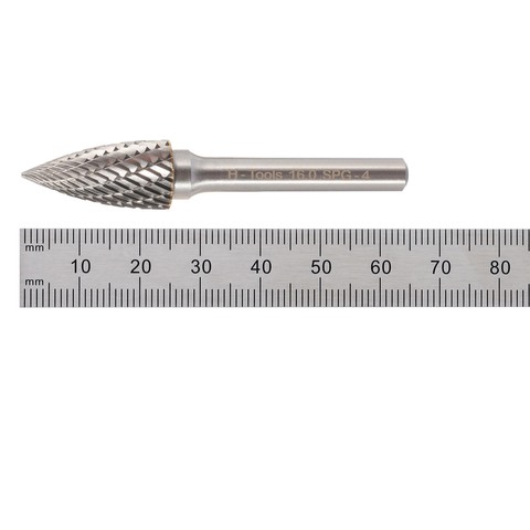 Бор-фреза твердосплавная G(SPG) 16,0x25x65x6мм HM H-Tools 116029HT