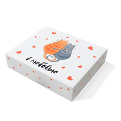 Коробка самосборная одиночная, Прямоугольник, 17*20*6 см, 