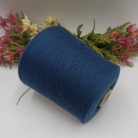 100% кашемир Арт Cashmere Loro Piana 1350м/100гр Bleu Lac AW