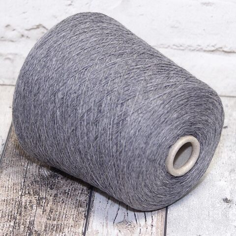 Меринос кардный NEW MILL SUPERSOFT 2/15 серый меланж