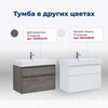 Aquanet 274180 Тумба с раковиной Nova Lite 85 2 ящ. (SLIM SYNERGY) цв.дуб рустикальный (274180)