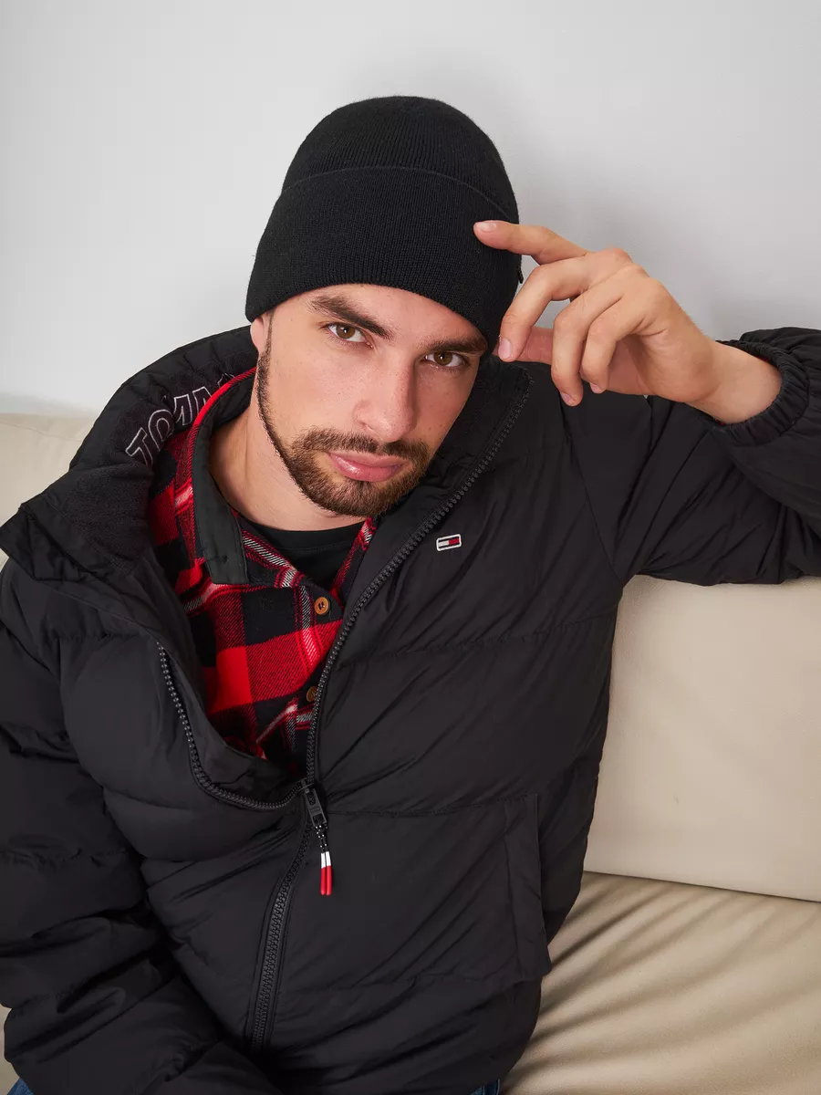 Шапка бини зимняя весенняя с флисом