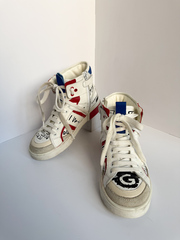 Кожаные кеды Dolce & Gabbana, 33