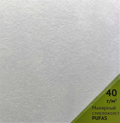 Малярный стеклохолст Wellton эконом W40-30м 40г/м2