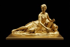 Силиконовый молд Девушка с кувшином