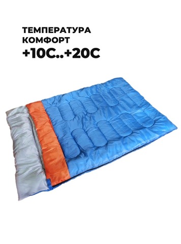 Картинка спальник Skully  blue - 3