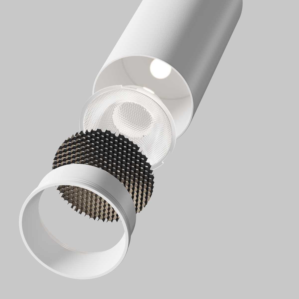 Потолочный светильник Maytoni Technical C055CL-L12W4K-SS-W