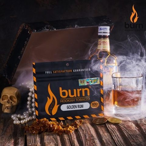 Табак Burn Golden Rum (Золотой Ром) 100г