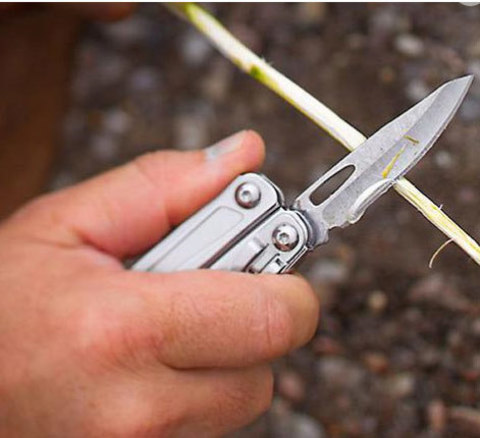 Мультитул Leatherman Sidekick 97 mm, 14 функций, серебристый, кробка картонная (831439)