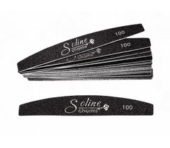 Soline Charms Сменные файлы лодка (10шт) 100 грит Хит!