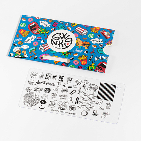 Пластина Swanky Stamping 167