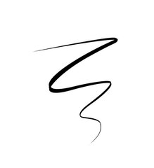 LuxVisage Подводка для глаз GRAPHIC style SUPER STAY Черная 4г