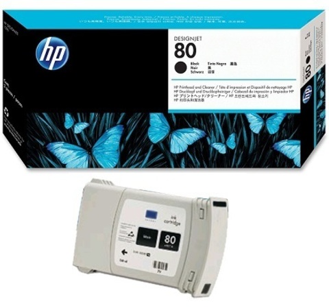 Картридж Hewlett-Packard (HP) C4890A №80
