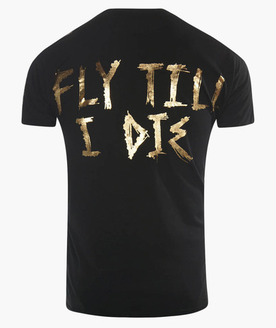 The Saints Sinphony | Футболка мужская FLY TILL I DIE TS2395 спина