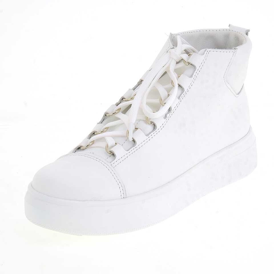 Ботинки женские ЛЕЛЬ м 4-1876 белые