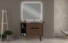 Cezares 55155 URBAN Тумба под раковину с двумя выдвижными ящиками 55155 Frassino scuro, 60x46x62