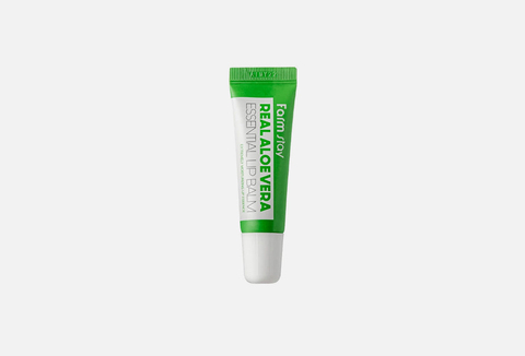 FARMSTAY Бальзам для губ с алоэ Real Aloe Vera Essential Lip Balm (10 мл)