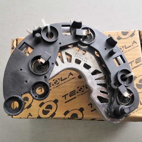 ДИОДНЫЙ МОСТ ACCENT, SANTA FE, SONATA, TUCSON, RIO JB, SPORTAGE KM TESLA TECHNICS (БЕЗ ДОП ДИОДОВ)