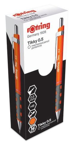 Карандаш механический Rotring Tikky 0.5 mm оранжевый/неон (2007215)