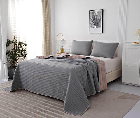 Покрывало 160х220 и наволочка 50х70 Sofi De MarkO Самуэль №1