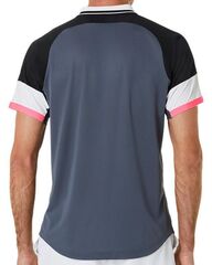 Поло теннисное Asics Match Polo-Shirt - performance black/carrier grey