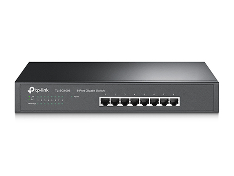 Коммутатор TP-LINK TL-SG1008 8-портовый гигабитный коммутатор