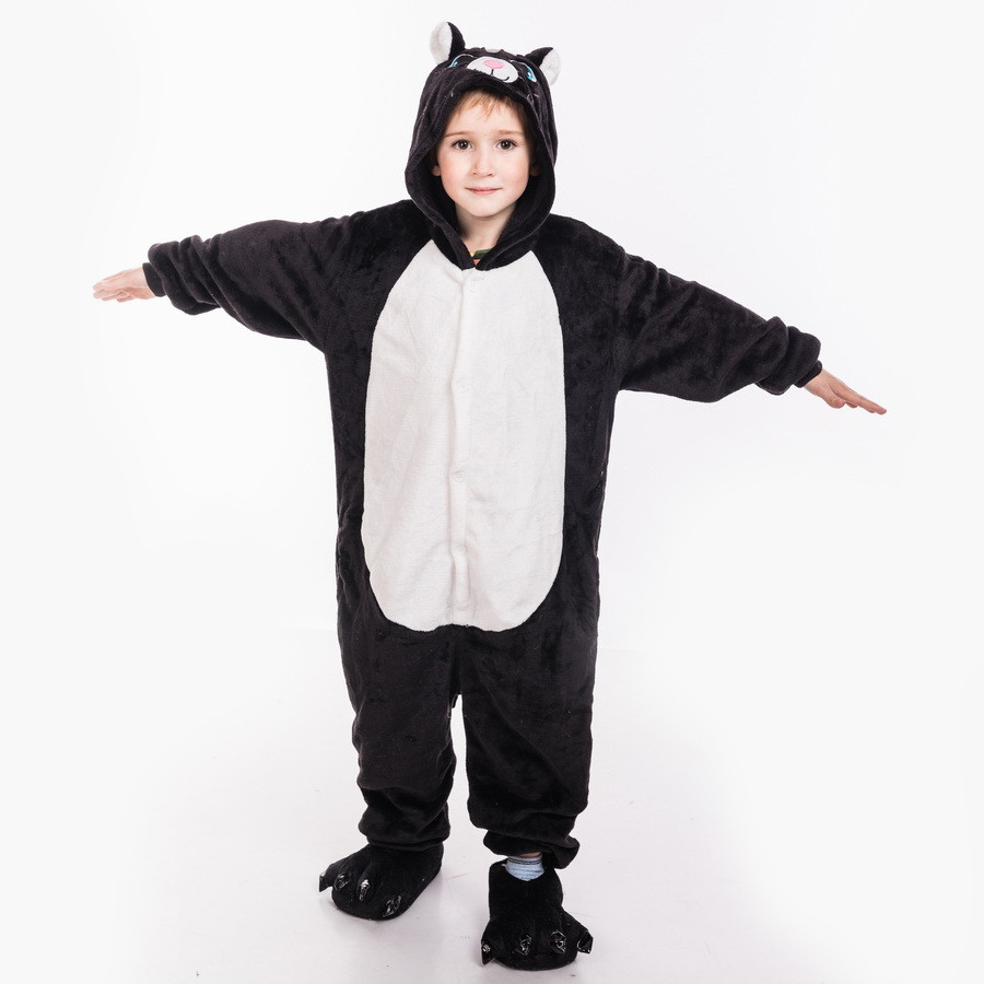Пижамы для детей Черный кот детский 27566.970.jpg