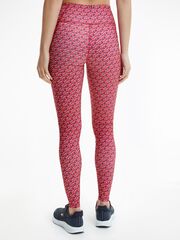 Леггинсы Tommy Hilfiger RW AOP Legging - small island geo pink