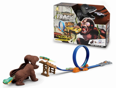 Автотрек с Гориллой, размер 35см*25см*12см