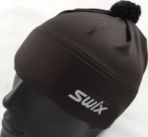 Картинка шапка Swix Myrene черный меланж - 2