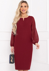 ПЛАТЬЕ МЕСТРЕ (БОРДО) Bellovera (Акция)