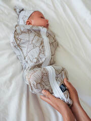 Пелёнка-кокон Mjölk Palm Tree