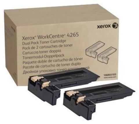 Тонер-картридж Xerox 106R0310 для Xerox WorkCentre 4265 2 шт. Ресурс 50K