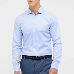 Сорочка мужская Eterna Slim Fit 1179-F170-12 голубая 