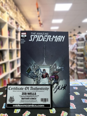 Amazing Spider-Man #76 (Arthur Adams Cover Signed By Zeb Wells)