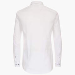 Сорочка мужская Venti Body Fit 144211200-000 белая из фактурной ткани