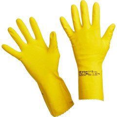 Перчатки латексные Vileda Professional Многоцелевые желтые (размер 7.5-8, M, артикул производителя 100759)