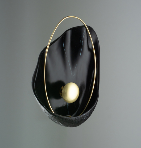 Бра Pearl Wall Lamp Black H38