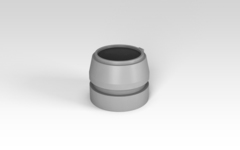 Горловина септика "Росток" 640мм серый ЭкоПром(78x78x68см;) - арт.555776