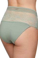 Трусы высокие женские из хлопка YSABEL MORA 19254 High waist