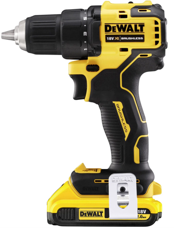 Аккумуляторная дрель-шуруповерт DeWALT DCD708D2T-QW