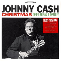 Johnny Cash / Christmas - There'll Be Peace In The Valley (LP)