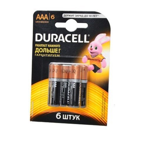 Батарейка мизинчиковая"DURACELL" 12644