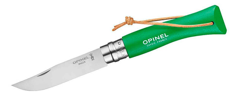 Нож складной перочинный Opinel Tradition Trekking №07, 180 mm, зеленый (002210)