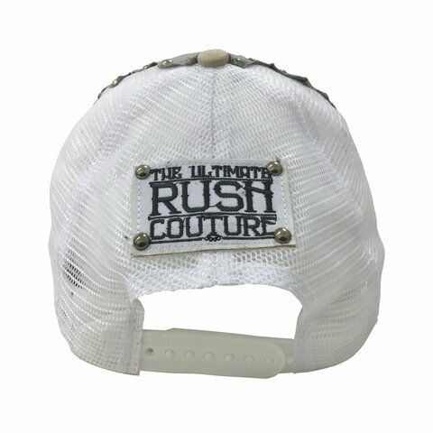 Rush Couture | Бейсболка мужская ULTIMATE WARRIOR SNAP HAT Grey RC159 сзади